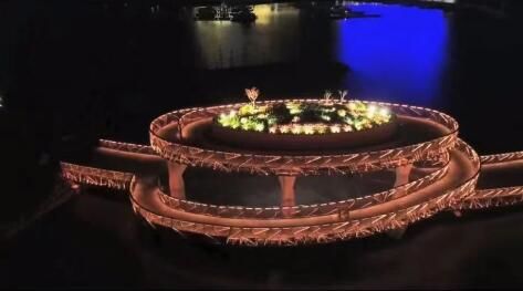 武漢橋梁亮化，湖泊亮化